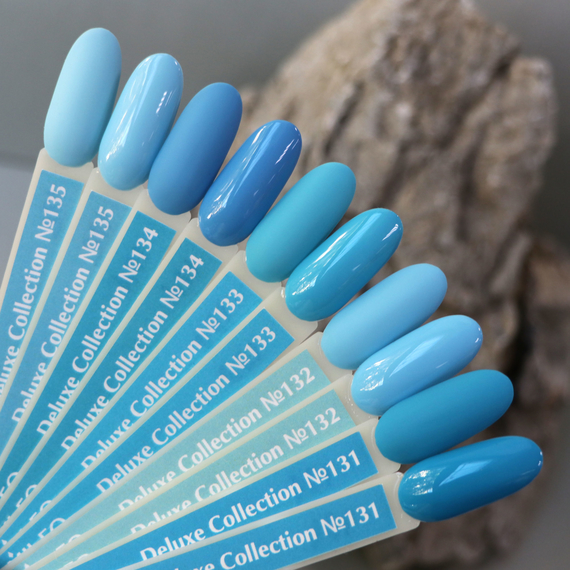 Gel polish Komilfo Deluxe Series No. D135 light blue enamel, 8 ml, Color: Blue, Volume: 8 ml, 4 image