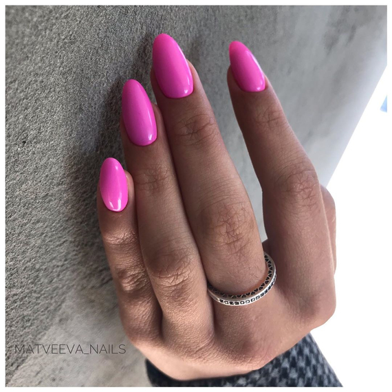 Гель-лак Komilfo Deluxe Series №D180 насыщенный розовый эмаль, 8 мл, Цвет: Розовый, Обьем: 8 мл, изображение 3