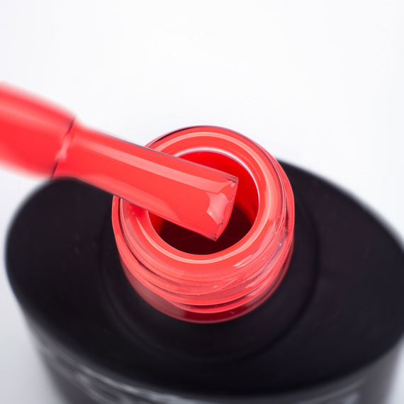 Гель-лак Komilfo Deluxe Series №D182 яскравий кораловий неоновий, 8 мл, Об`єм: 8 мл, зображення 2