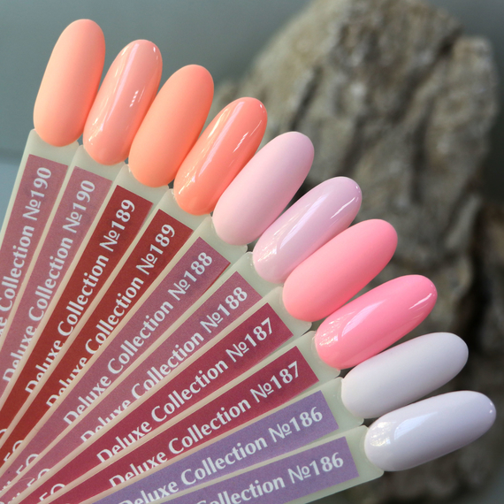 Гель-лак Komilfo Deluxe Series №D187 нежно-розовая эмаль, 8 мл, Цвет: Розовый, Обьем: 8 мл, изображение 4
