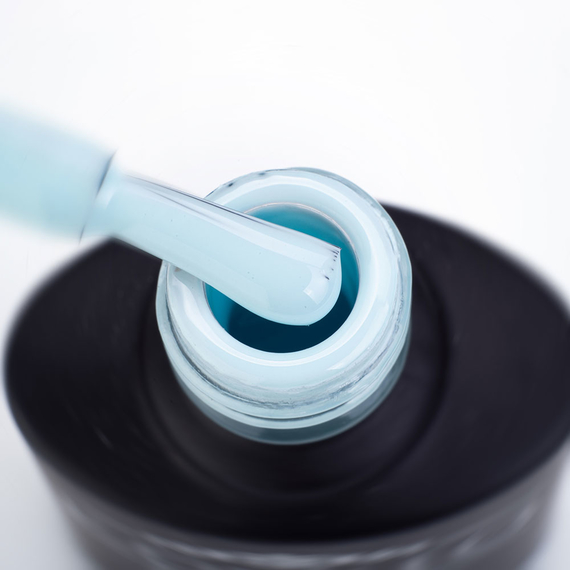 Гель-лак Komilfo Deluxe Series №D195 пастельно-голубая эмаль, 8 мл, Цвет: Голубой, Обьем: 8 мл, изображение 2