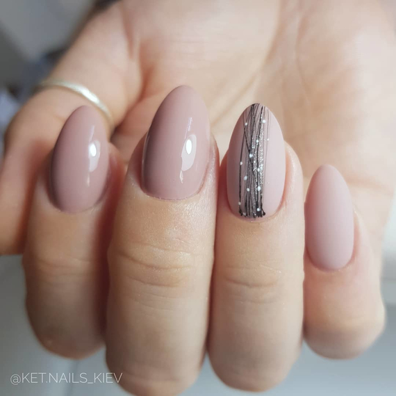 Gel polish Komilfo Deluxe Series No. D205 cocoa milk chocolate French enamel, 8 ml, Color: Lactic, Volume: 8 ml, 3 image