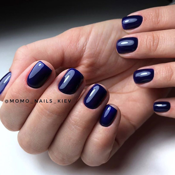 Gel polish Komilfo Deluxe Series No. D220 dark blue enamel, 8 ml, Color: Dark blue, Volume: 8 ml, 3 image