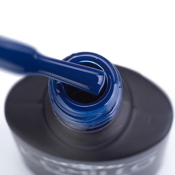 Гель-лак Komilfo Deluxe Series №D221 синий джинсовый эмаль, 8 мл, Цвет: Синий, Обьем: 8 мл, изображение 2