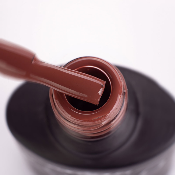 Гель-лак Komilfo Deluxe Series №D273 молочный шоколад эмаль, 8 мл, Цвет: Молочный, Обьем: 8 мл, изображение 2