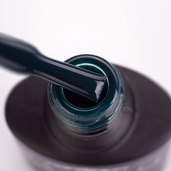 Гель-лак Komilfo Deluxe Series №D295 зеленый темный эмаль, 8 мл, Цвет: Зеленый, Обьем: 8 мл, изображение 2