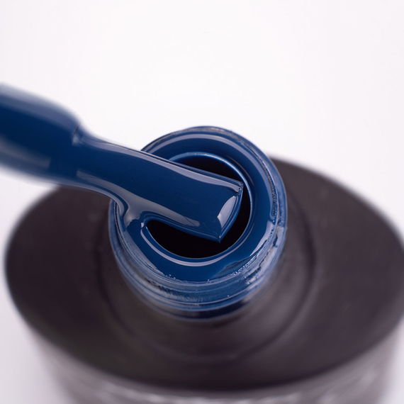 Гель-лак Komilfo Deluxe Series №D296 синий темный эмаль, 8 мл, Цвет: Синий, Обьем: 8 мл, изображение 2