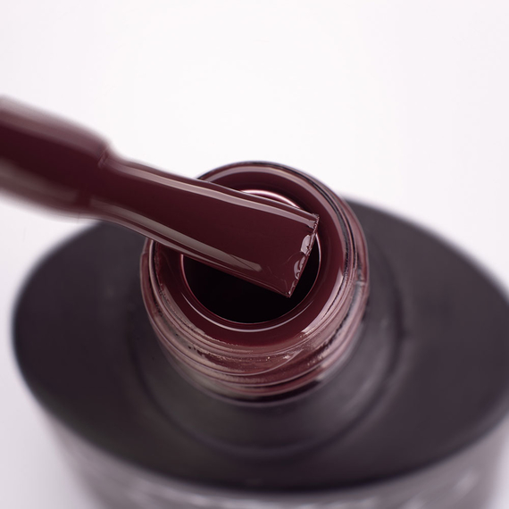 Гель-лак Komilfo Deluxe Series №D302 коричнево-баклажановая эмаль, 8 мл, Цвет: Коричневый, Обьем: 8 мл, изображение 2