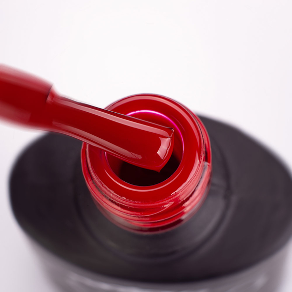 Гель-лак Komilfo Deluxe Series №D304 червоний емаль, 8 мл, Колір: Червоний, Об`єм: 8 мл, зображення 2