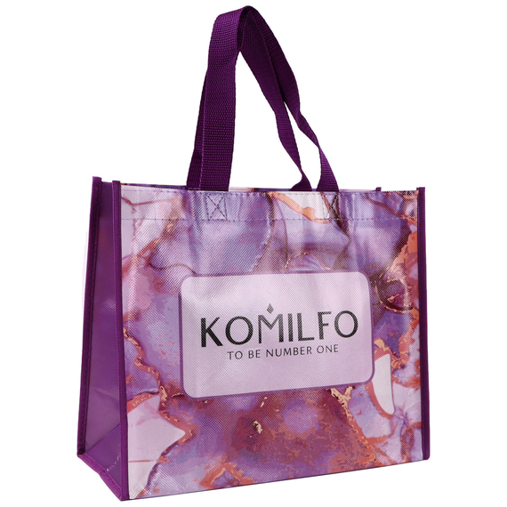 Сумка Komilfo 25*30*14 см, фиолетовая