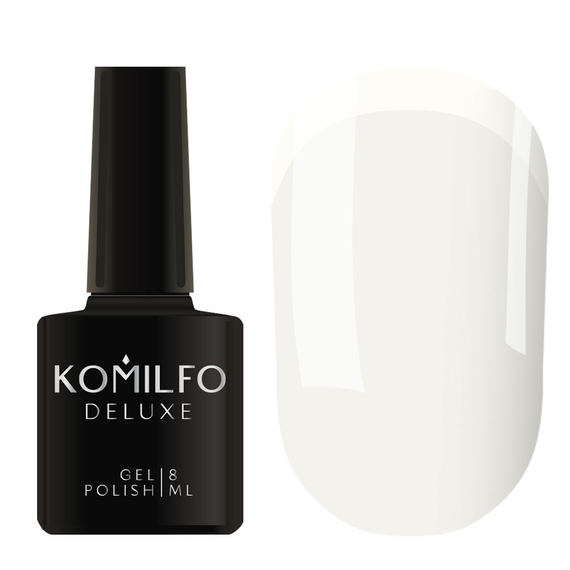 Gel polish Komilfo French Collection No. F009 milk enamel for French, 8 ml, Color: Lactic, Volume: 8 ml
