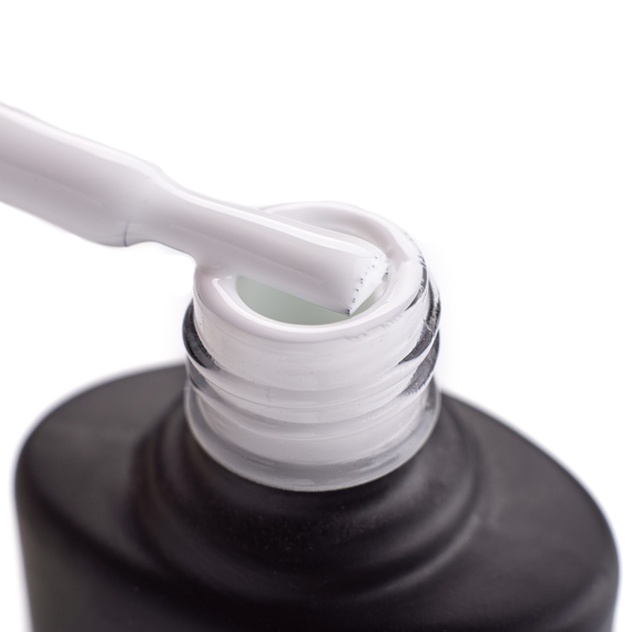 Gel polish Komilfo French Collection No. F010 bright white very dense for a smile, 8 ml, Volume: 8 ml, 2 image