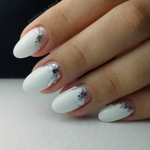 Гель-лак Komilfo French Collection №F010 яркий белый очень плотный для улыбки, 15 мл, Обьем: 15 мл, изображение 4