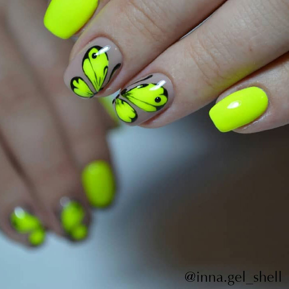 Gel polish Komilfo DeLuxe Series No. N006 yellow neon, 8 ml, Color: Yellow, Volume: 8 ml, 3 image