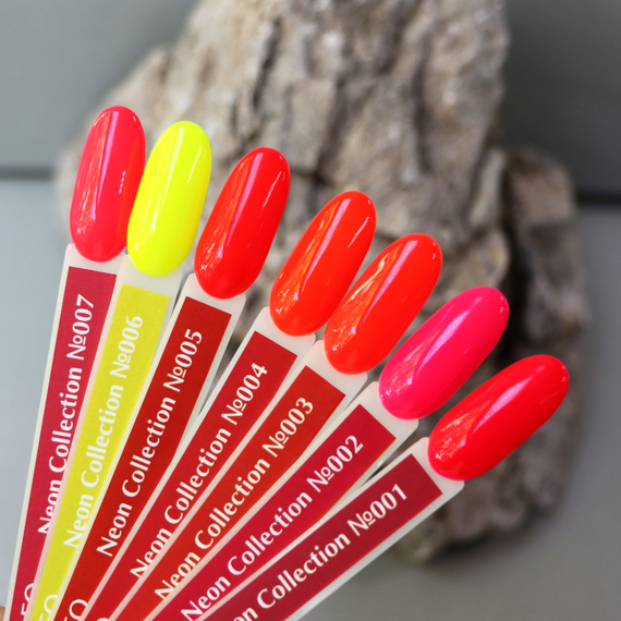 Gel polish Komilfo DeLuxe Series No. N006 yellow neon, 8 ml, Color: Yellow, Volume: 8 ml, 4 image