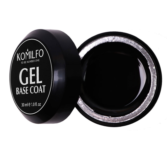 Гель-база Komilfo Gel Base Coat основа-корректор для гель-лака, без кисточки, 30 мл, Обьем: 30 мл