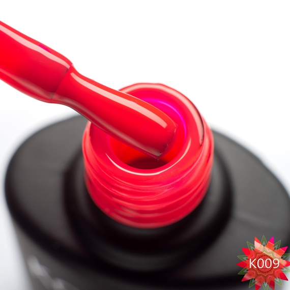 Gel polish Komilfo Kaleidoscopic collection K009 bright neon, 8 ml, 2 image