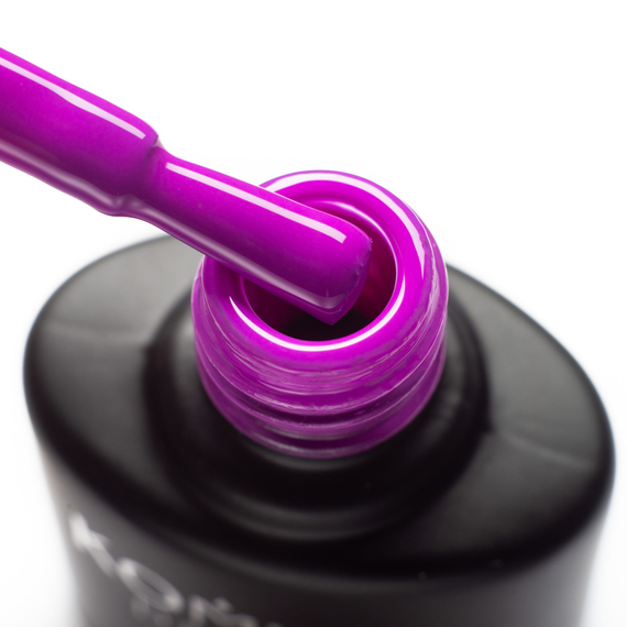 Гель-лак Komilfo Kaleidoscopic collection K011 фиолетовый неоновый 8 мл, изображение 2