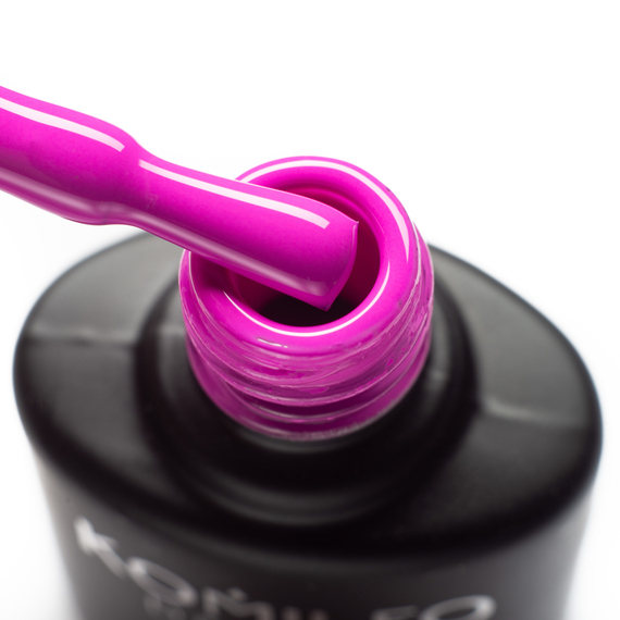 Гель-лак Komilfo Kaleidoscopic collection K012 ягодный фиолетовый неоновый 8 мл, изображение 2