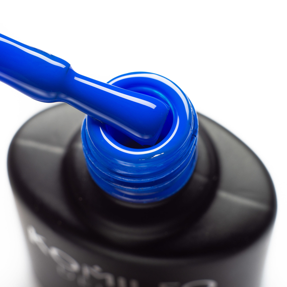 Гель-лак Komilfo Kaleidoscopic collection K015 синій неоновий, 8 мл, зображення 2