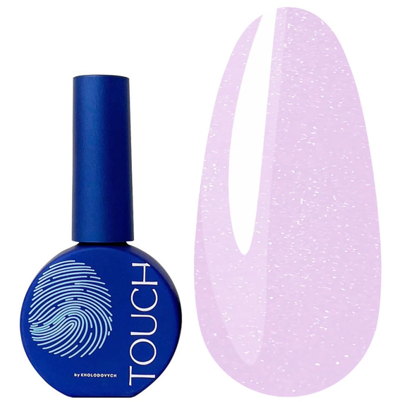 База для ногтей Touch Cover base Gloss №02, нежно-розовая, 13 мл, Цвет: Розовый