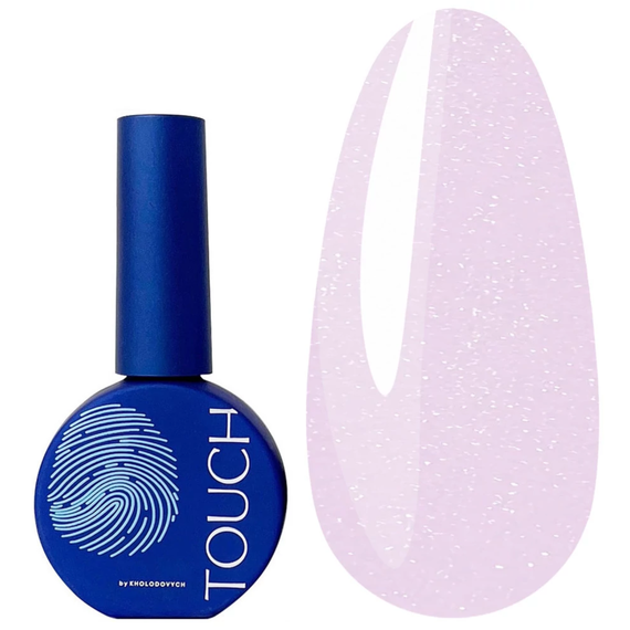 База для ногтей Touch Cover base Gloss №03, пастельная, 13 мл, Цвет: Лиловый