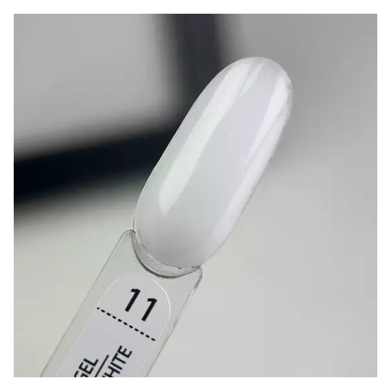 Acrylic gel ART Polygel No. 11 French White white, 15 ml, Color: White, 3 image