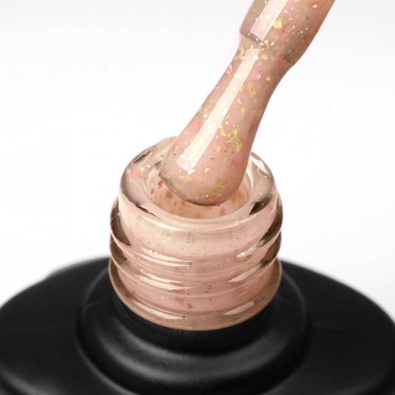 Komilfo Potal Base P022, peach-pink with potal, 8 ml, 3 image