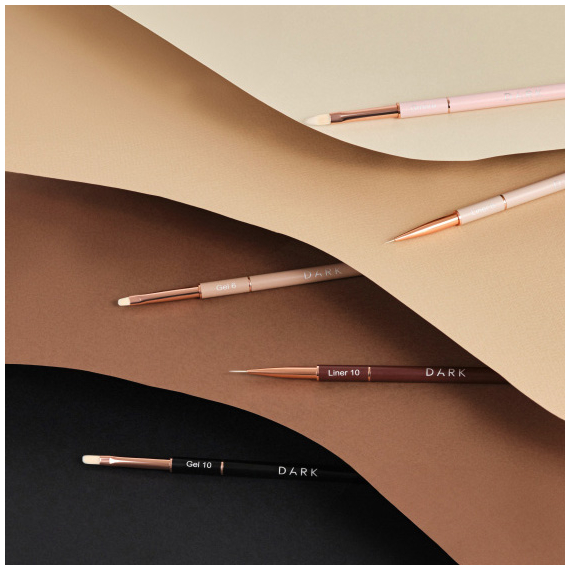 Набор кистей DARK в чехле, 5 шт., изображение 3