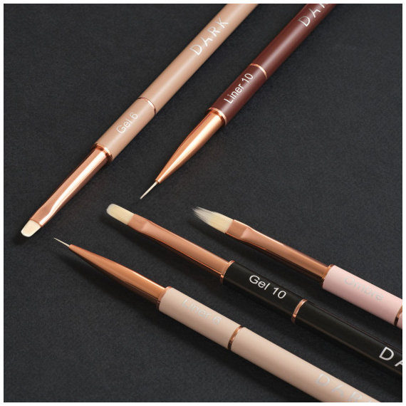 Набор кистей DARK в чехле, 5 шт., изображение 2