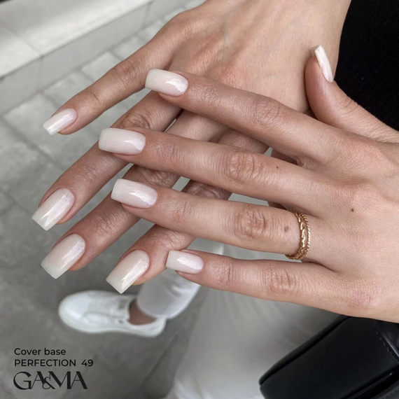 Камуфлирующая база GaMa Cover base №49 Perfection, кремовая, 30 мл, изображение 5