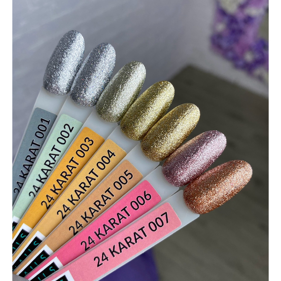 Гель-лак Kira Nails 24 Karat №004 золотой, 6 мл, изображение 2