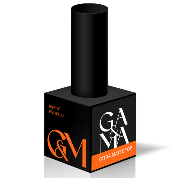 Top for gel polish GaMa Extra Matte Top matte with LSH, 15 ml