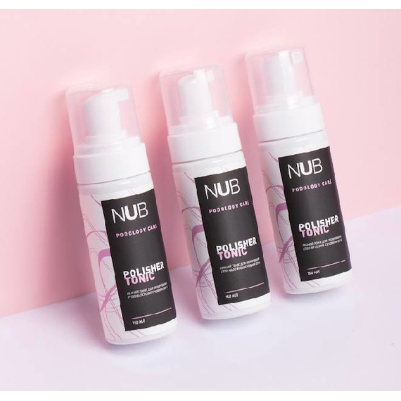 Пінний тонік NUB Podology Care Polisher Tonic для полірування стоп з сечовиною, 150 мл
