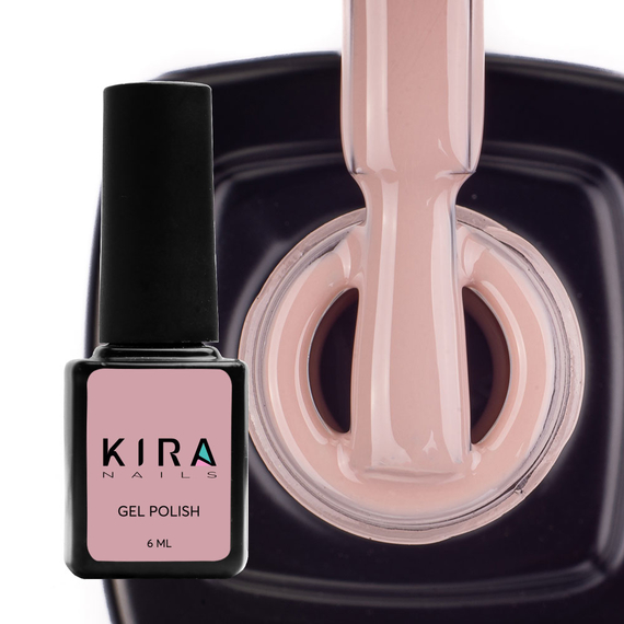 Гель-лак Kira Nails №015 бежевый эмаль, 6 мл
