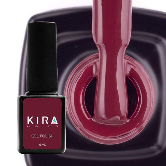 Гель-лак Kira Nails №070 коричнево-розовая эмаль, 6 мл