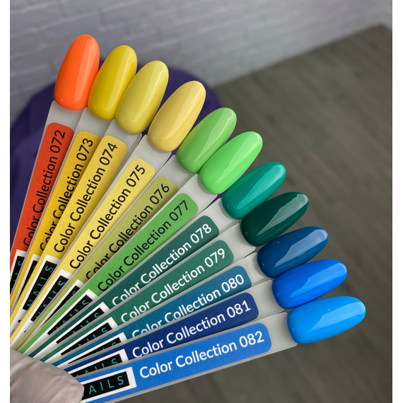 Гель-лак Kira Nails №080 темно-голубая эмаль, 6 мл, изображение 2