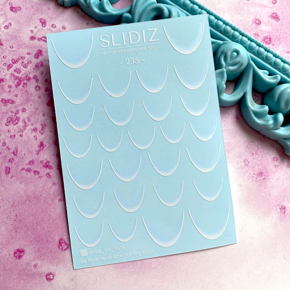 Слайдер дизайн SLIDIZ 235 белый