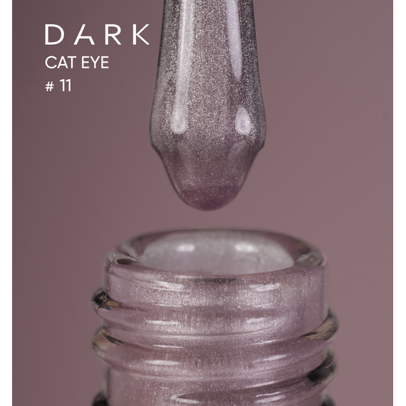 Гель-лак DARK Cat №11 кошачий глаз, 10 мл, изображение 2