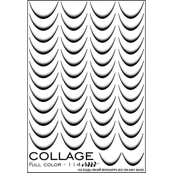 Slider design Collage 114 black