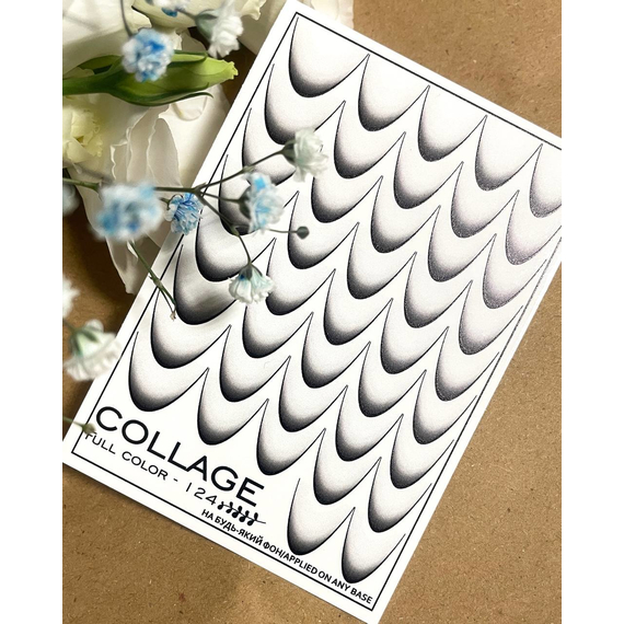 Slider design Collage 124 black