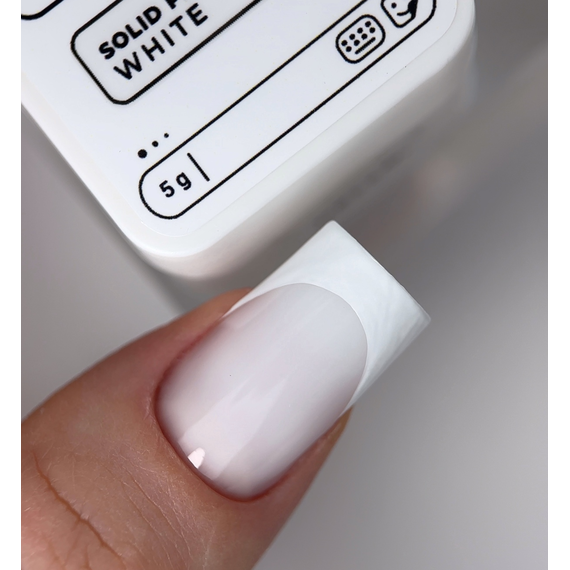 Гель-краска HEYLOVE Solid Paint gel WHITE белая, 5 г