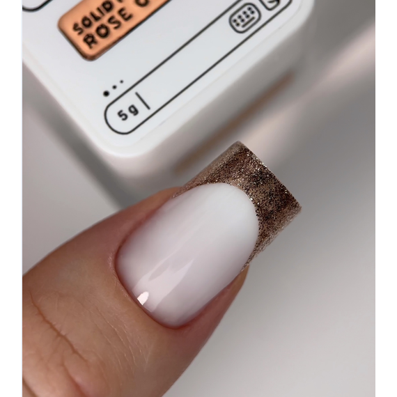 Gel paint HEYLOVE Solid Platinum gel ROSE GOLD rose gold, 5 g