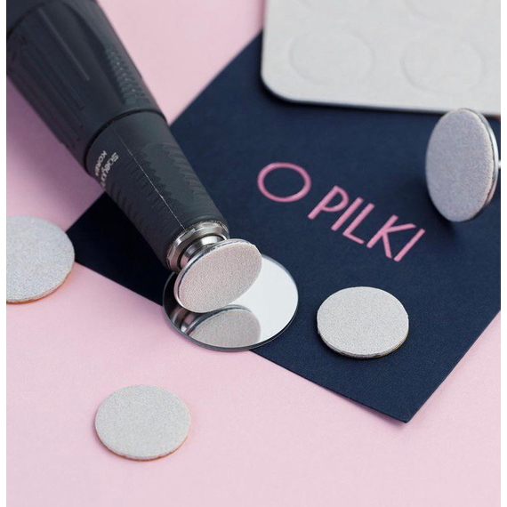 Змінні файли для педикюрного диску OPilki 20 мм, 240 грит, 48 шт, зображення 2