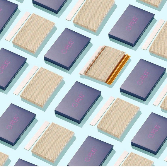 Сменные файлы для пилы прямой OPilki на мягкой основе, 180 грит, 50 шт, изображение 2