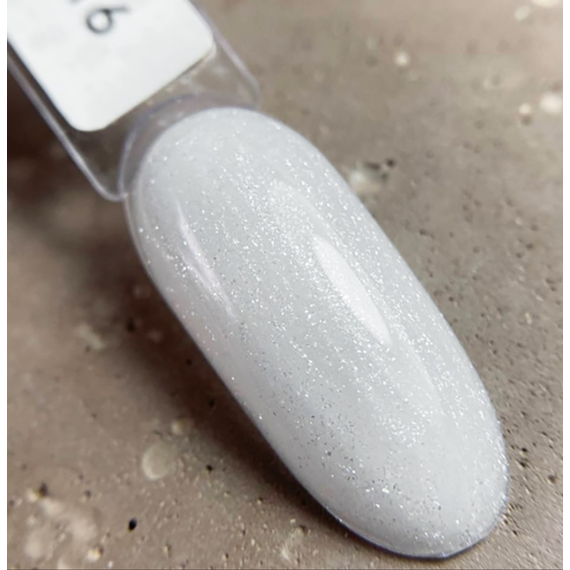 База для ногтей DARK PRO base №16, черная тара, молочная с шиммером, 15 мл, Обьем: 10 мл