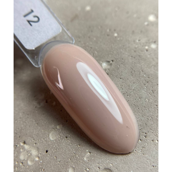 База для ногтей DARK PRO base №12, черная тара, темно-бежевая, 15 мл, Обьем: 10 мл