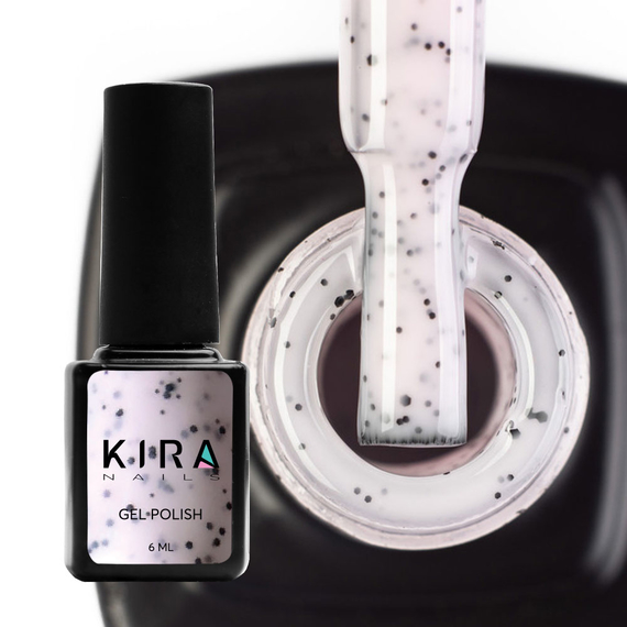 Гель-лак Kira Nails Чиа Пудинг №01 ваниль, 6 мл