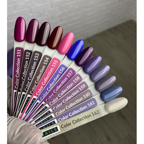 Гель-лак Kira Nails №155 бузково-рожевий емаль, 6 мл, зображення 3