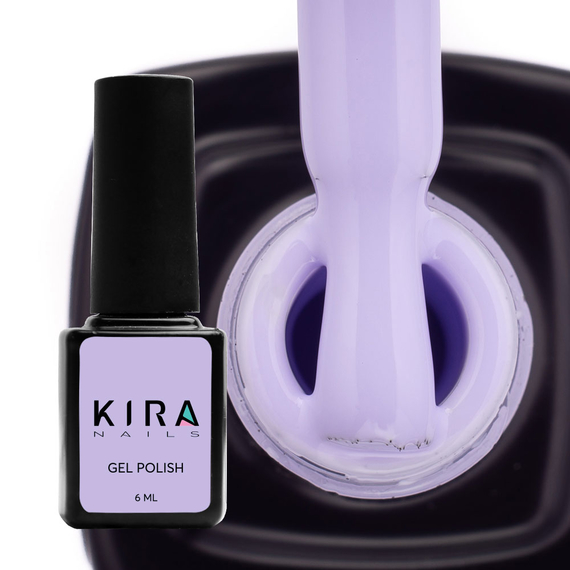 Гель-лак Kira Nails №167 лавандовая нежность эмаль, 6 мл